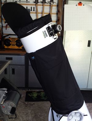 The shroud is especially helpful in city neighborhoods.