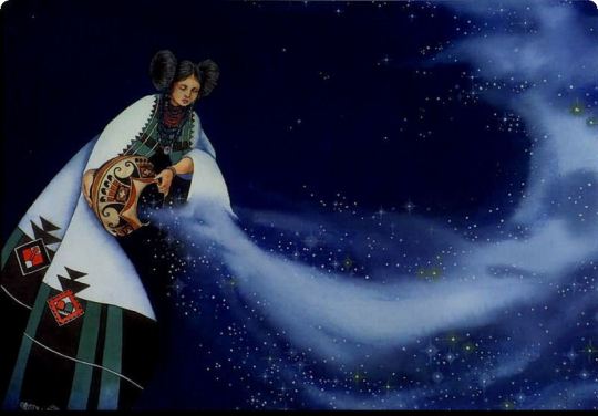 Stars Like Water. Painting by Alicia Austin