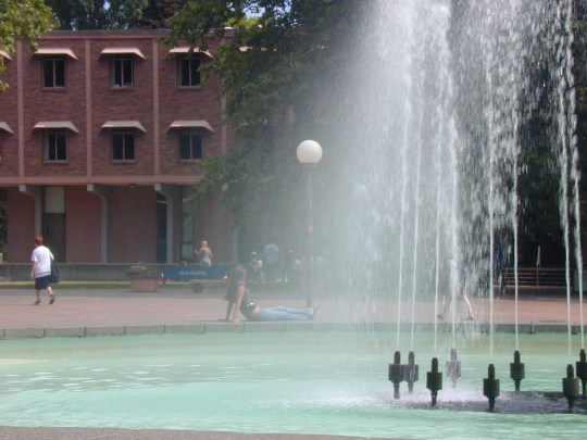 Fisher Fountain - photo by Brad Snowder